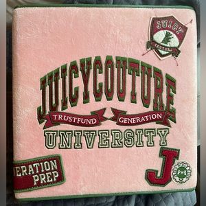 Vintage Juicy Couture school binder